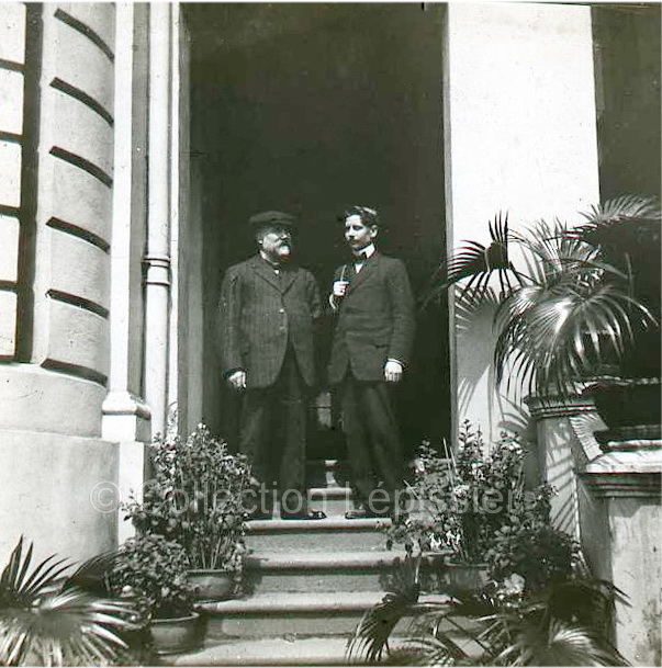 1911 - Shanghai -Emile-Laurent et son fils Charles